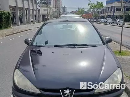 Peugeot 206 1.4 8V na cor Preta em Curitiba / PR - 6968735