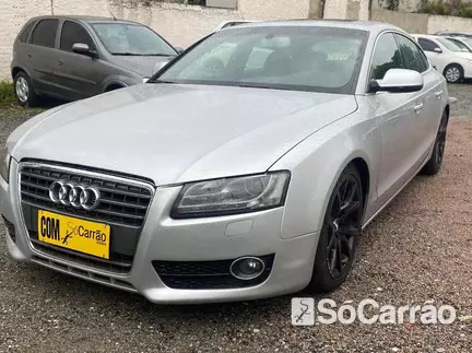 Audi A5 CABRIOLET AMBITION 2.0 16V TFSI QUATTRO S TRONIC na cor Prata em Curitiba / PR - 6969267
