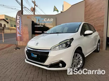 Peugeot 208 ALLURE 1.6 16V AT6 na cor Branca em Cambé / PR - 6728478