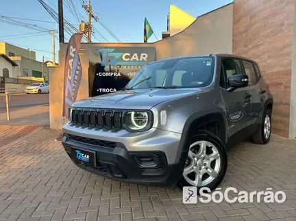 JEEP RENEGADE 1.3 T270 TB AT6 na cor Prata em Cambé / PR - 6785323