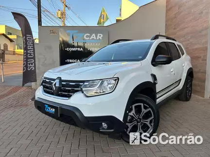 Renault DUSTER ICONIC 1.3 16V TCE CVT X-TRONIC na cor Branca em Cambé / PR - 6821827