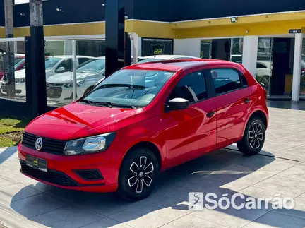 Volkswagen GOL 1.0 12V na cor Vermelha em Curitiba / PR - 6926544