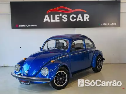 Volkswagen FUSCA 1600 na cor Azul em Curitiba / PR - 6845130