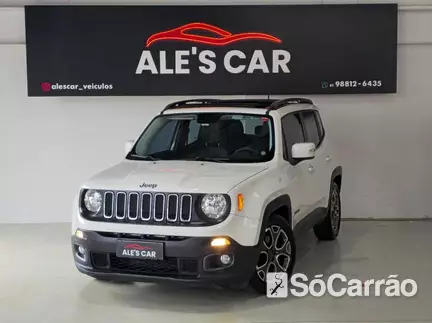 JEEP RENEGADE LONGITUDE 1.8 16V AT6 na cor Branca em Curitiba / PR - 6946454