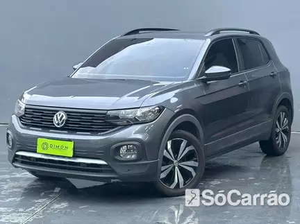 Volkswagen T-CROSS 1.0 TSI (THETOWNPACK) AT6 na cor Cinza em Palhoça / SC - 6710041