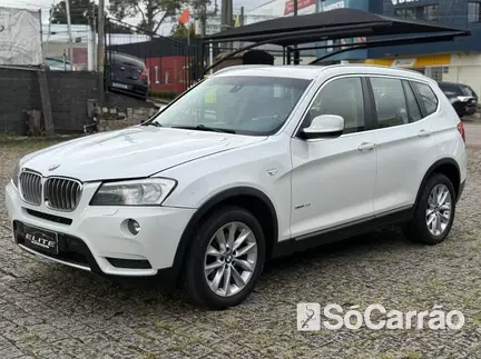 BMW X3 XDRIVE28I TOP 4X4 3.0 24V na cor Branca em Curitiba / PR - 6892755