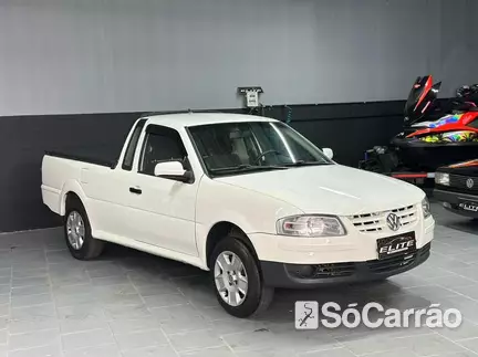 Volkswagen SAVEIRO CS CITY(TREND) G4 1.6 8V na cor Branca em Curitiba / PR - 6921115