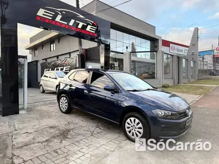 Volkswagen POLO 1.0 12V na cor Azul em Curitiba / PR - 6945491