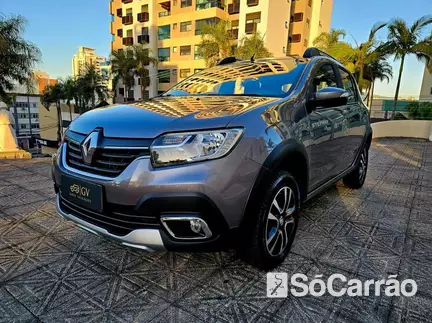 Renault STEPWAY ICONIC 1.6 16V SCE CVT na cor Cinza em Florianópolis / SC - 6814054