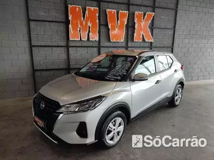 Nissan KICKS ACTIVE 1.6 16V CVT na cor Prata em Ponta Grossa / PR - 6931687