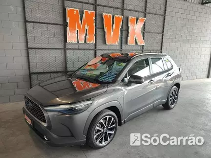 Toyota COROLLA CROSS XRX HYBRID 1.8 VVT-I CVT na cor Cinza em Ponta Grossa / PR - 6940067