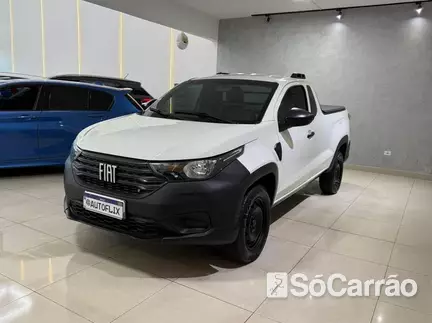 Fiat STRADA CD (TRIBUTO 125) 1.3 8V CVT FIREFLY na cor Branca em Curitiba / PR - 6741662