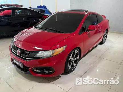 Honda CIVIC COUPE SI 2.4 16V MT na cor Vermelha em Curitiba / PR - 6771026
