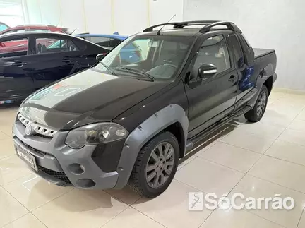 Fiat STRADA CD ADVENTURE LOCKER(HSD) 1.8 8V na cor Preta em Curitiba / PR - 6788985