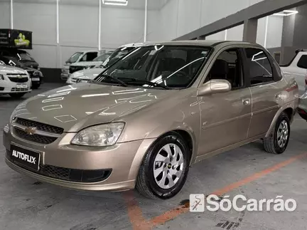 Chevrolet CLASSIC 1.0 VHC-E 8V FLEXPOWER na cor Bege em Curitiba / PR - 6843525