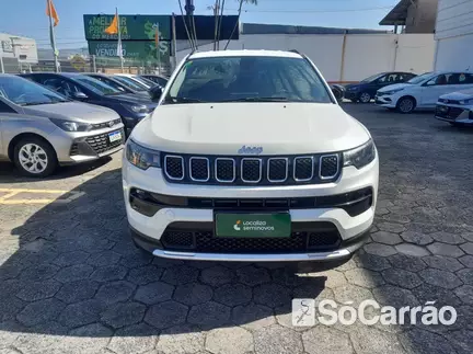 JEEP COMPASS LONGITUDE DARK 4X2 1.3 T270 TB AT6 na cor Branca em Itajaí / SC - 6919907