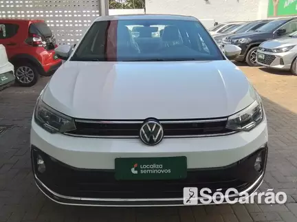 Volkswagen VIRTUS HIGHLINE 200 1.0 12V TSI AT6 na cor Branca em Itajaí / SC - 6932301