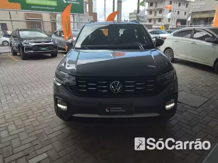 Volkswagen T-CROSS COMFORTLINE 200 1.0 TSI AT6 na cor Cinza em Itajaí / SC - 6940120