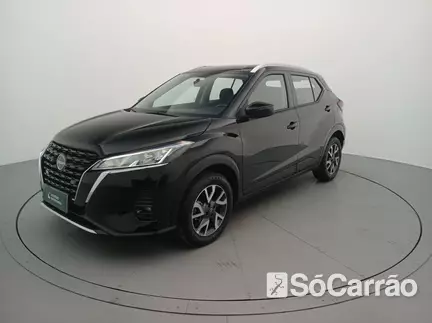 Nissan KICKS SENSE 1.6 16V CVT na cor Preta em Itajaí / SC - 6954604