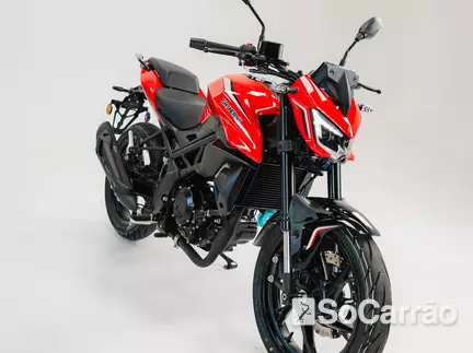 Shineray 250F FLASH na cor Vermelha em Curitiba / PR - 6557015