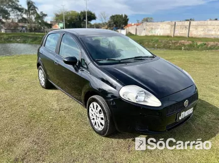Fiat PUNTO ATTRACTIVE 1.4 8V na cor Preta em São José dos Pinhais / PR - 6680033