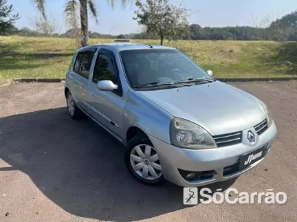 Renault CLIO PRIVILEGE 1.0 16V HIFLEX na cor Prata em São José dos Pinhais / PR - 6767178