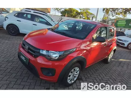 Fiat MOBI LIKE 1.0 8V na cor Vermelha em Curitiba / PR - 6957987