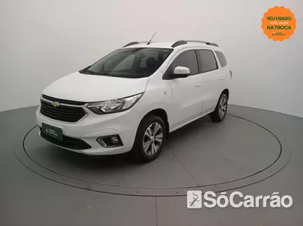 Chevrolet SPIN PREMIER 1.8 8V ECO AT6 na cor Branca em Curitiba / PR - 6959068