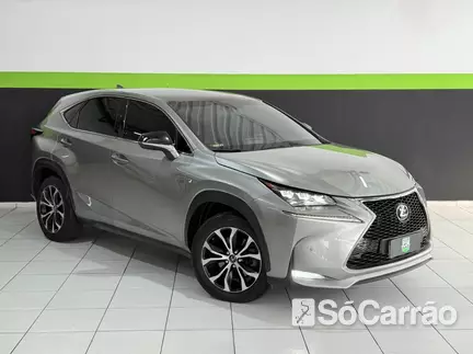 Lexus NX 200T F-SPORT 4X4 2.0 16V TB AT na cor Cinza em Curitiba / PR - 6582713