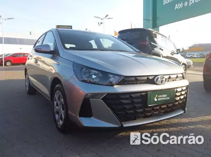 Hyundai HB20 COMFORT PLUS 1.0 12V MT5 na cor Prata no Santa Cruz do Sul / RS - 6817396