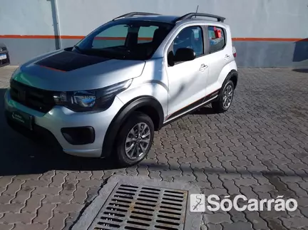 Fiat MOBI TREKKING(MULTIMIDIA) 1.0 8V na cor Prata no Santa Cruz do Sul / RS - 6958138