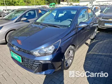 Hyundai HB20S COMFORT 1.0 TGDI 12V AT6 na cor Azul em Brusque / SC - 6817025