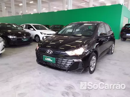 Hyundai HB20 COMFORT PLUS 1.0 12V MT5 na cor Preta em Brusque / SC - 6933582