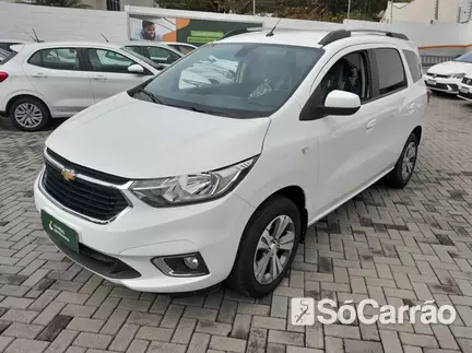 Chevrolet SPIN PREMIER 1.8 8V ECO AT6 na cor Branca em Brusque / SC - 6956769