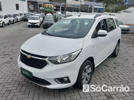 Chevrolet SPIN PREMIER(R7G) 1.8 8V ECO AT6 na cor Branca em Brusque / SC - 6961527