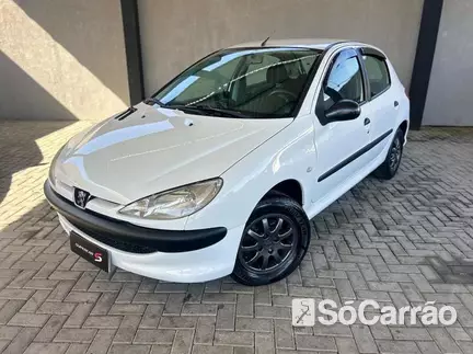 Peugeot 206 SENSATION 1.4 8V na cor Branca em Curitiba / PR - 6794346