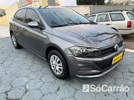 Volkswagen POLO (COMPOSITION TOUCH) 1.0 12V na cor Cinza em Curitiba / PR - 6949351