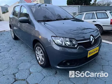 Renault SANDERO AUTHENTIQUE 1.0 12V SCE na cor Cinza em Curitiba / PR - 6951292