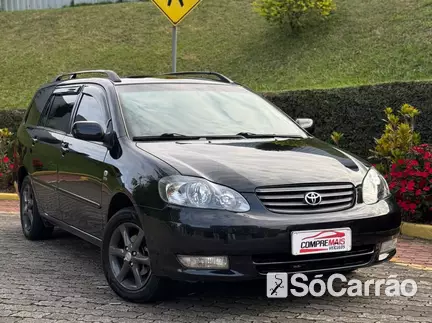 Toyota COROLLA FIELDER XEI 1.8 16V na cor Preta em Joinville / SC - 6948795