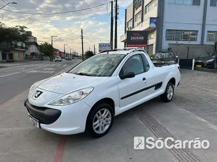 Peugeot HOGGAR X-LINE 1.4 8V na cor Branca em Joinville / SC - 6793324