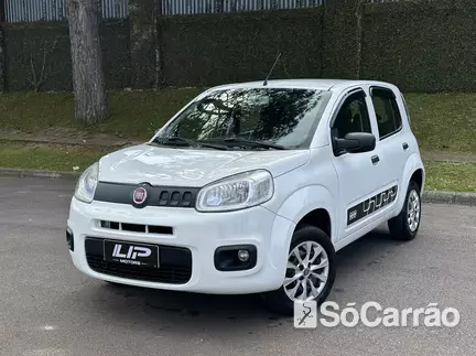 Fiat UNO ATTRACTIVE 1.0 8V EVO FIRE na cor Branca em Curitiba / PR - 6763658