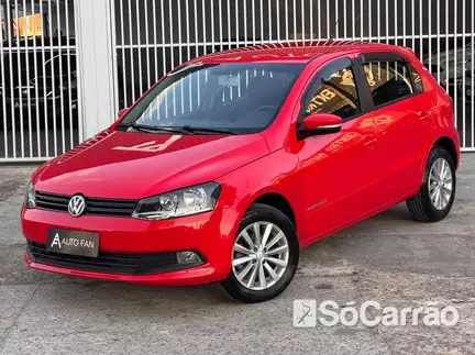 Volkswagen GOL COMFORTLINE(URBAN COMPLETO) G6 1.0 8V na cor Vermelha em Curitiba / PR - 6777093