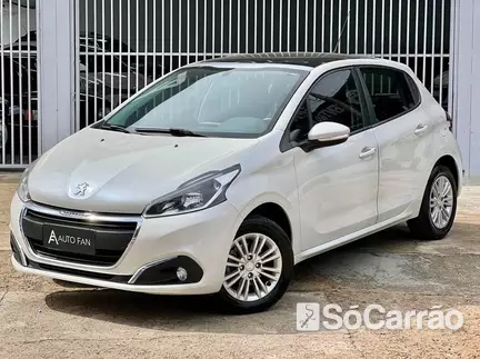 Peugeot 208 ALLURE 1.6 16V AT FLEXSTART na cor Branca em Curitiba / PR - 6924067