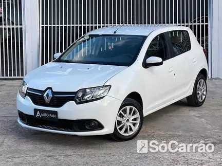 Renault SANDERO EXPRESSION 1.0 16V HIFLEX na cor Branca em Curitiba / PR - 7003266