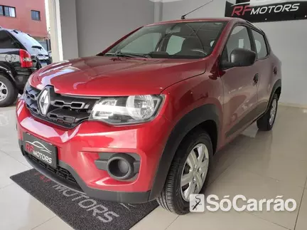 Renault KWID CONNECT TV 1.0 12V SCE na cor Vermelha em Curitiba / PR - 6678832