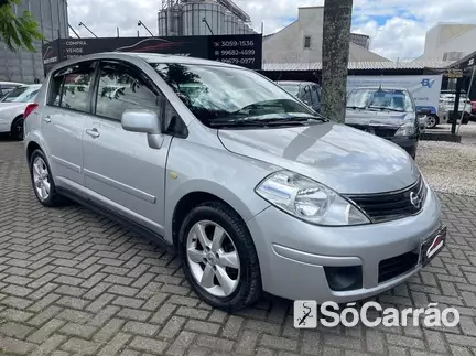 Nissan TIIDA S 1.8 16V AT FLEX na cor Prata em Pinhais / PR - 6478424