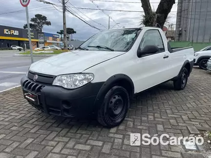 Fiat STRADA CD (TRIBUTO 125) 1.3 8V CVT FIREFLY na cor Branca em Pinhais / PR - 6912670