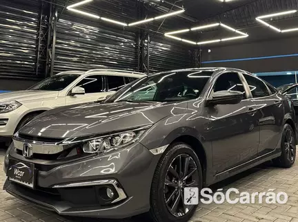 Honda CIVIC G10 EX 2.0 16V CVT na cor Cinza em Curitiba / PR - 6773159