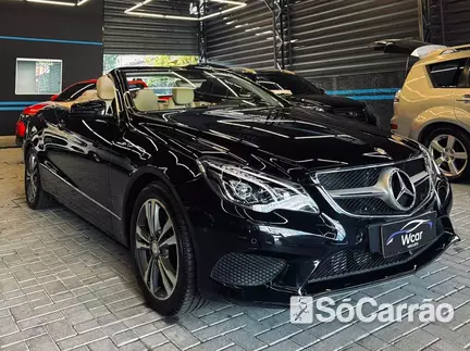 Mercedes E 250 CABRIO 2.0 TB na cor Preta em Curitiba / PR - 6786970