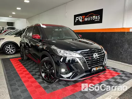 Nissan KICKS XPLAY 1.6 16V CVT na cor Preta no Gravataí / RS - 6897387